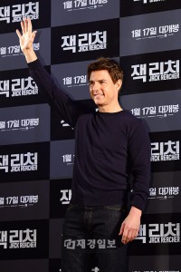 映画『アウトロー』、主演のトム・クルーズらが釜山でプロモーション　トム・クルーズ