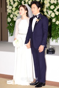 スター夫婦誕生　チソン＆イ・ボヨン結婚式
