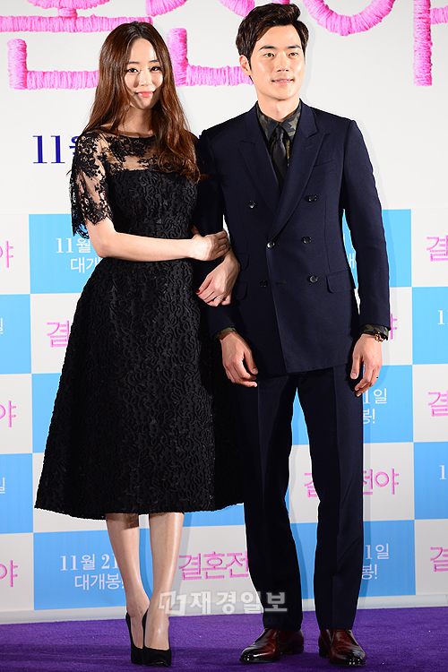 映画『結婚前夜』、2PMテギョンらが制作発表会に出席(16)　キム・ヒョジン、キム・ガンウ