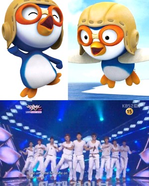 9人組韓国男性アイドルグループ「ZE:A」（ゼア）の新曲「Watch out」と、韓国の人気3Dアニメーション「ポロロ」の映像を組み合わせたパロディー動画「帝国のポロロ」が韓国で話題になっている。