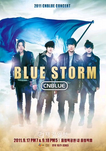 韓国4人組アイドルバンド「CNBLUE」（シー・エヌ・ブルー）の「2011 ASIA TOUR CONCERT “BLUESTORM” IN SEOUL」のコンサートチケットが発売と同時に完売した。