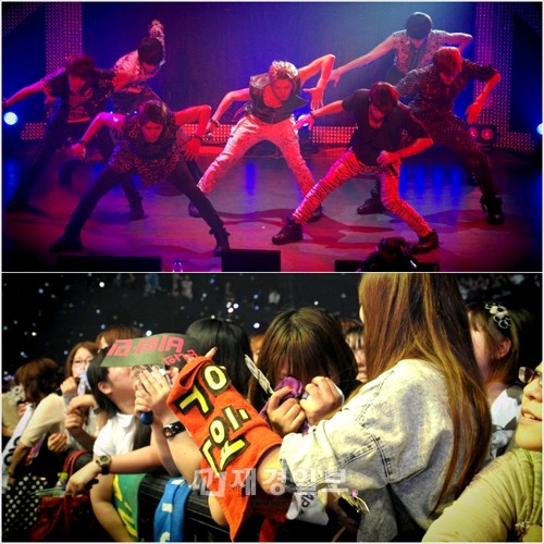 韓国7人組男性ヴォーカル・ダンスグループ「INFINITE」（インフィニット）が、初の日本単独コンサートを成功裏に収め、これからの活躍に期待を抱かせている。写真 =ルンコム