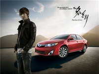20日、トヨタ自動車の米国法人が韓国俳優イ・ミンホを新型カムリの広告モデルとして抜擢した。写真＝トヨタ