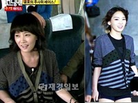女優キム・ソナと少女時代テヨンが同じ服で違うスタイルを見せた。
