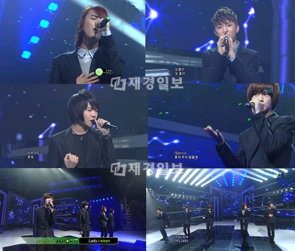 韓国5人組男性アイドルグループ「大国男児」(だいこくだんじ)は、10月30日に韓国SBS TVの生放送番組「人気歌謡」で1年ぶりのカムバックステージを行い、抜群の歌唱力を披露した。