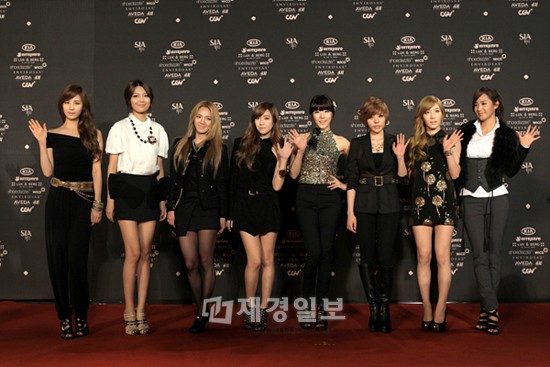 少女時代が韓国の“2011スタイルアイコンアワード”で‘10代スタイルアイコン’賞を受賞した。