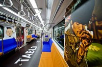 韓国の人気グループ「BIGBAGNG」（ビッグバン）や「2NE1」（トゥエニィワン）の所属事務所であるYGエンターテインメントが、最近韓国で開通した地下鉄・新盆唐線で「YGファミリー列車」を運行して話題を呼んでいる。