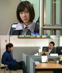 チャ・ボンソン（イ・ジア）がソ・ジェヒ（ユン・シユン）の隠された過去を知り衝撃を受ける。写真=韓国MBC放送のキャプチャー