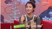 韓国の人気女性歌手IU（アイユー）が整形説に対し釈明した。写真＝KBS2TV『スンスンジャング』のキャプチャ