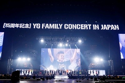 BIGBANG、2NE1、SE7EN等、日本でも人気の韓流アーティストが所属する韓国の大手音楽事務所「YG ENTERTAINMENT」が設立15周年を記念して開催した『YG Family Concert in Japan』が、22日にさいたまスーパーアリーナ公演でグランドフィナーレを迎えた。写真=プレスリリース