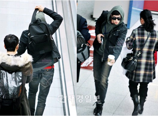 2PMのニックンが韓国KBS 2TV『ミュージックバンク』の初ワールドツアーとなる『ミュージックバンク IN PARIS』に出演するため空港に現れた。写真=ニックンファンブログalterego