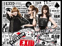 注目の韓国新人6人組ガールズグループ「EXID」(エックスアイディー)が16日、1stデジタルシングル『 Whoz that girl』の発表と同時に音楽番組でデビューステージを行なった。