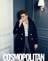 BIGBANG（ビッグバン）のT.O.Pがファッションマガジン『COSMO MEN』3月号のカバーを飾った。
