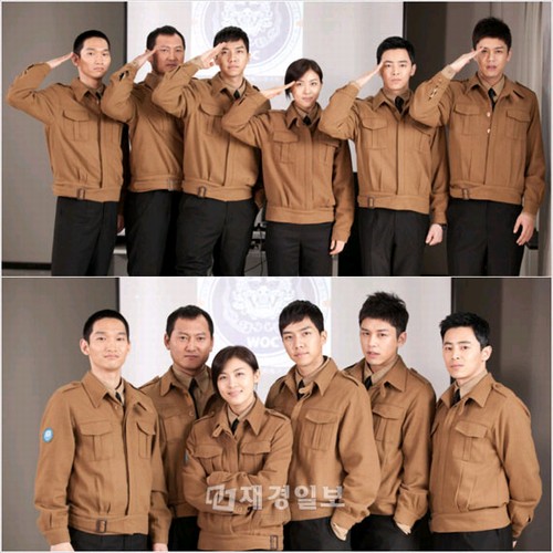 ハ・ジウォン、イ・スンギ、チョ・ジョンソク、チョン・マンシク、チェ・グォン、クォン・ヒョンサンの記念ショットが公開された。写真=キム·ジョンハクプロダクション