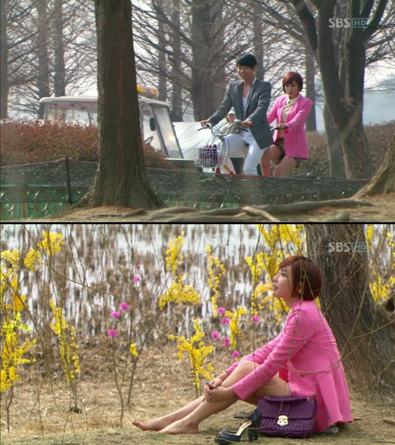 女優チョン・ユミが、SBSドラマ『屋根裏部屋の皇太子』で熱演を見せている