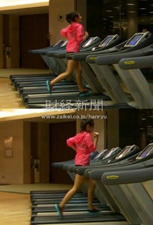 9日に放送された韓国SBSドラマ『ファッション王』第7話で、ユリ（少女時代）の演じるアンナがランニングマシンで走るシーンが放映され、ユリの引き締まったグラマラスな健康美が男性たちの心を揺さぶった。写真=SBSドラマ"ファッション王"