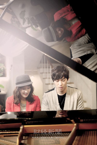 韓国MBC ミュージック『その女作詞、その男作曲』（演出クォン・ヨンチャン）で、2組のカップルがそれぞれ初顔合わせして特別な時間を過ごした。