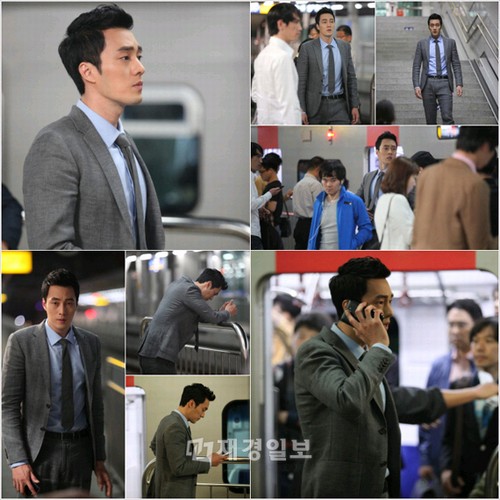 俳優ソ・ジソブがソウルのある地下鉄の駅に登場し、市民たちを驚かせた。写真 = 51K
