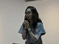 女優チェ・ジウが20日、京畿道（キョンギド）加平（カピョン）にあるガイル美術館の“一日名誉キュレーター”に任命され、韓国私立美術館協会主催の「2012ミュージアムフェスティバル」に出席した。