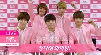 人気アイドルグループ2NE1（トゥエニィワン）のサンダラ・パク（ダラ）とSHINee（シャイニー）が、水泳の韓国代表パク・テファン選手とチョン・ダレ選手を応援する映像を送り、話題になっている。