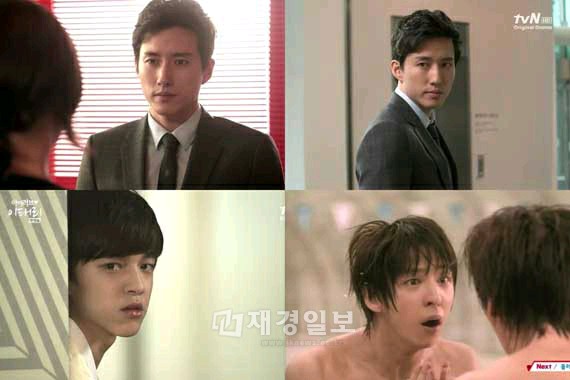 tvNの新ドラマ『I LOVEイ・テリ』に出演中のヤン・ジヌが、「純真男」キム・キボム（SUPER JUNIOR）とは真逆の「クール男」として初回からシニカルな男の魅力を発揮している。