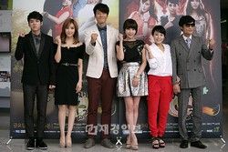 韓国MBCコメディードラマ『1000人目の男』（脚本キム・ギュンテ、演出カン・チョル、チェ・フェジン）の製作発表会が、14日午後、MBCドリームセンターで開かれた。