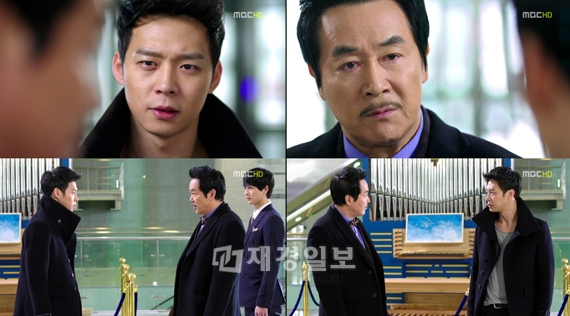 韓国MBC水木ミニシリーズ『会いたい』に出演しているパク・ユチョンとハン・ジニが、正義と欲望を露わにした父子の間の避けられない対立のシーンを演じ、ドラマの緊張感を高めている。写真＝イギムプロダクション