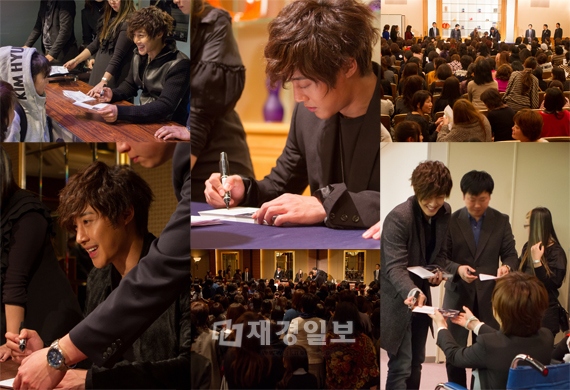 12月12日に日本でファーストアルバムをリリースしたキム・ヒョンジュンが、日本でサイン会を開催した。
