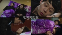 MBC水木ドラマ『会いたい』では、パク・ユチョンとユン・ウネが布団の中で甘いロマンスを繰り広げ、視聴者の視線を集中させている。写真=イギムプロダクション