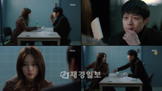 MBC水木ドラマ『会いたい』では、パク・ユチョン＆ユン・ウネの“取り調べ室での甘いやりとり”が視聴者の視線を引きつけた。