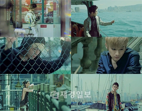 TEENTOP（ティーントップ）の『愛したい』ミュージックビデオが、かつての香港映画オマージュをモチーフにしており、人々の感性を刺激している。写真＝『愛したい』ミュージックビデオ　キャプチャー