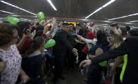 現地時間の23日午前、韓流スター、キム・ヒョンジュンが、サンパウロ・グアルーリョス国際空港を通じて、ブラジルに入国した。