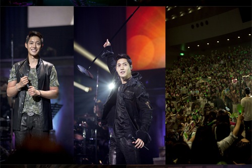 キム・ヒョンジュンが、25日の広島公演を最後に、日本ツアー「JAPAN TOUR 2013 “UNLIMITED”」の幕を下ろした。