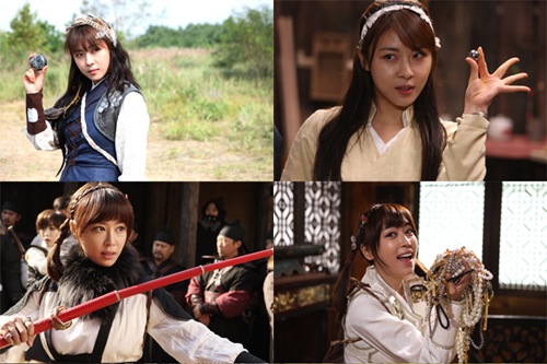 韓国映画界に刺激的な快感を呼ぶ作品「朝鮮美女三銃士」の主役ジノク、ホンダン、ガビ三銃士の個性と魅力が際立つキャラクタースチールが電撃公開された。