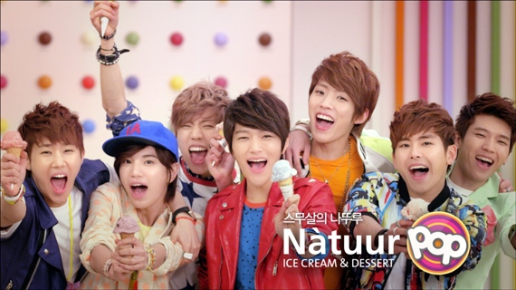 　男性グループINFINITEが、ロッテリアの韓国を代表するアイスクリーム専門店ナトゥル（www.natuur.co.kr）の新ブランド「ナトゥルPOP」のモデルに起用され、新CMに出演する。