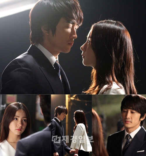 MBCドラマ『男が愛する時』のシン・セギョン＆ソン・スンホンカップルが“電柱キス”シーンのスチールカットを公開し視聴者の好奇心を刺激している。写真=ブリスメディア