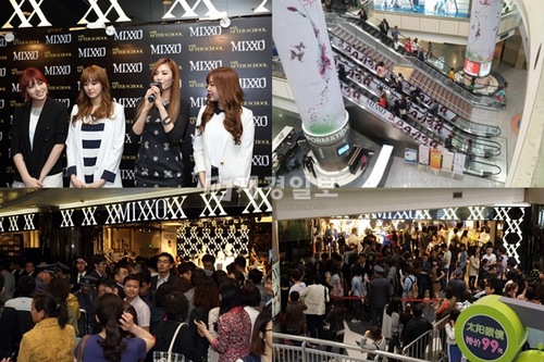AFTERSCHOOLがファッションブランド「MIXXO」のイメージモデルに抜擢され、韓国を超えアジア各国でも活動の幅を広げている。