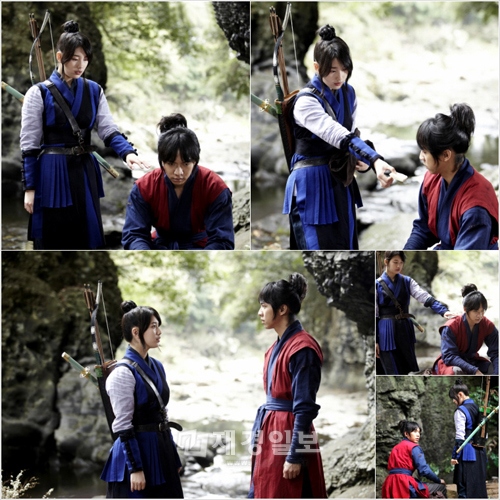 MBCドラマ『九家の書』で、イ・スンギとスジが月光の庭で切ない“デジャヴ再会”を描き出す。写真=サムファネットワークス