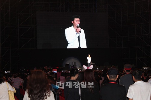 ヒョンビンは4日、中国・広州を最後に、アジアファンミーティングツアーの幕を下ろした。写真=オエンエンターテイメント