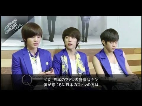 INFINITEが2012年に韓国で開催したライブハウス公演のDVD『あの年の夏』に収録されたINFINITEメンバーのコメント映像の一部が公開された。
