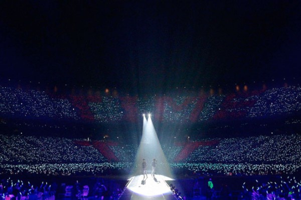 東方神起が東京ドーム公演を最後に韓国人アーティストとしては史上初の日本5大ドームツアーを盛況裡に終えた。写真＝SMエンターテインメント
