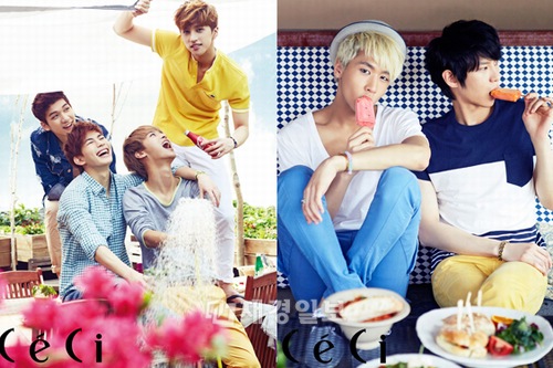 VIXXが、爽やかな夏のグラビアを公開した。写真＝Ceci