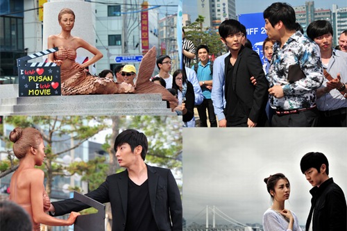 MBC新水木ドラマ『Two Weeks』で、主人公イ・ジュンギ＆パク・ハソンのユニークな出会いを描くシーンが撮影された。