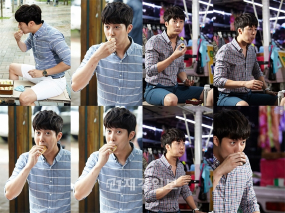 MBC週末ドラマ『金よ出てこい、さっさと！』が、キム・ヒョンジュン（SS501マンネ）の豪快な食べっぷりを捉えた写真を公開した。