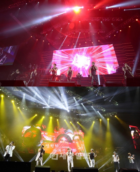 神話(SHINHWA)が、2013アジアツアー海外公演の最後の舞台である北京公演を大盛況で終えた。写真=神話カンパニー