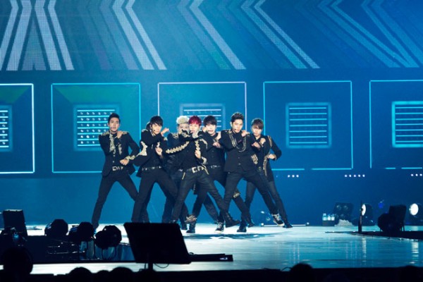 SUPER JUNIOR（スーパージュニア）が27、28日の2日間、東京ドームでワールドツアー「SUPER SHOW5」を開催し、計11万人の観客を動員した。写真＝SMエンターテインメント