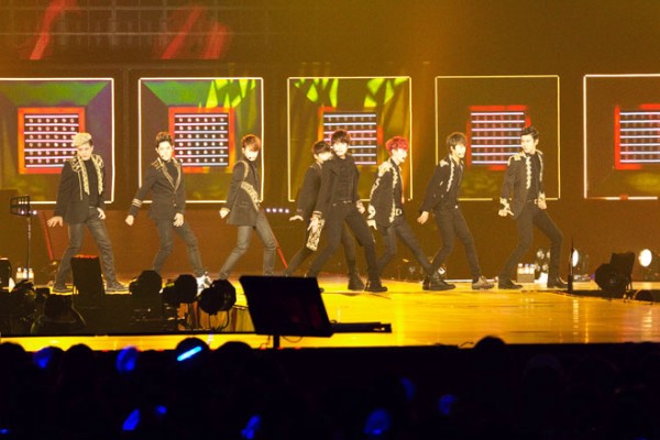 SUPER JUNIOR（スーパージュニア）が27、28日の2日間、東京ドームでワールドツアー「SUPER SHOW5」を開催し、計11万人の観客を動員した。写真＝SMエンターテインメント