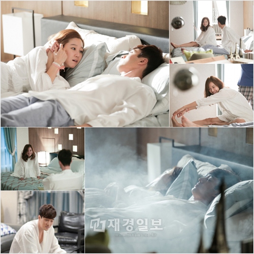 『主君の太陽』の俳優ソ・ジソプと女優コン・ヒョジンによるベッドでのラブラブなシーンが公開された。写真＝ボンファクトリー