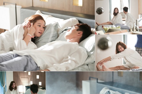 『主君の太陽』の俳優ソ・ジソプと女優コン・ヒョジンによるベッドでのラブラブなシーンが公開された。写真＝ボンファクトリー