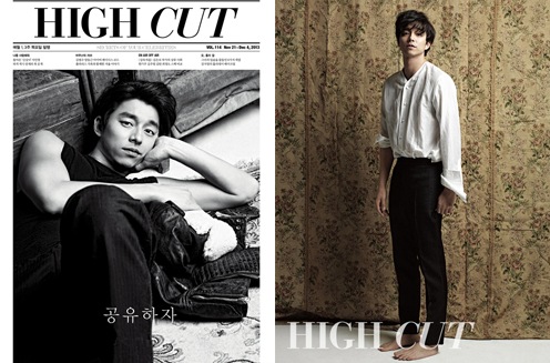 俳優コン・ユが、11月21日に発売されるスタースタイルマガジン「HIGH CUT」で、冬のムード漂うセクシーな男に変身した。